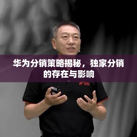 华为分销策略揭秘，独家分销的存在与影响