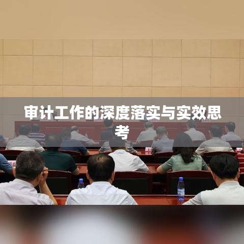 审计工作的深度落实与实效思考