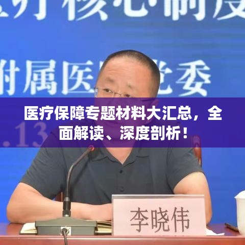 医疗保障专题材料大汇总，全面解读、深度剖析！