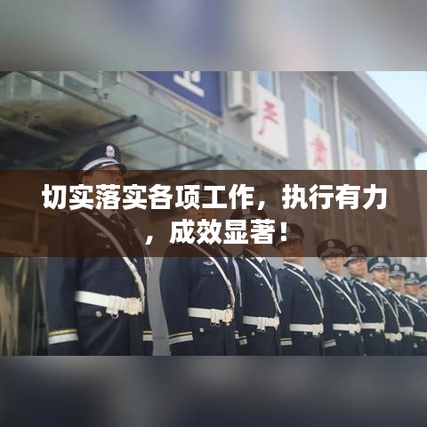 切实落实各项工作，执行有力，成效显著！