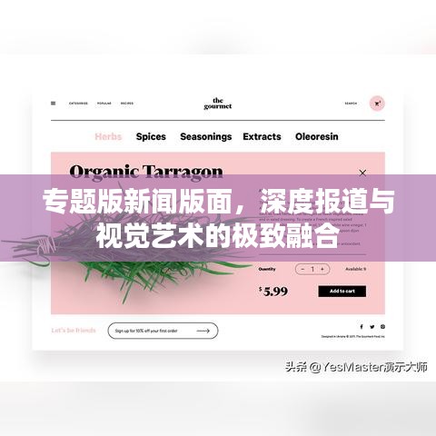 专题版新闻版面，深度报道与视觉艺术的极致融合