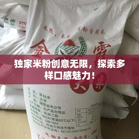独家米粉创意无限，探索多样口感魅力！