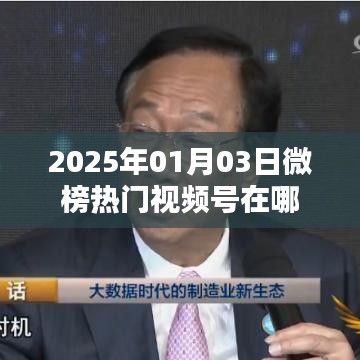 微榜热门视频号位置解析（2025年1月3日）