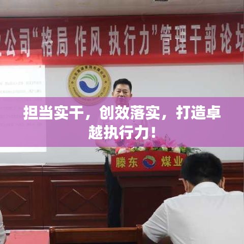 担当实干，创效落实，打造卓越执行力！