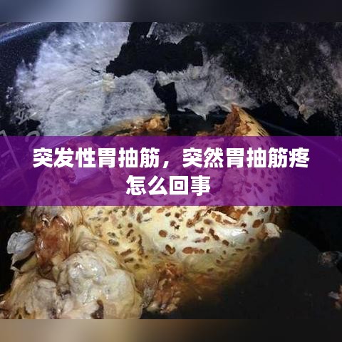 突发性胃抽筋，突然胃抽筋疼怎么回事 