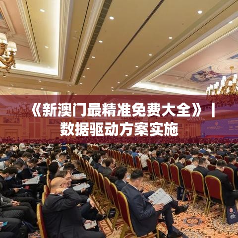 《新澳门最精准免费大全》｜数据驱动方案实施