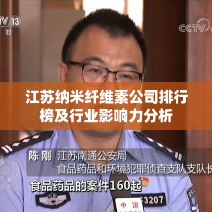 江苏纳米纤维素公司排行榜及行业影响力分析