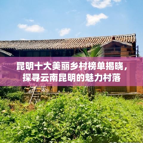 昆明十大美丽乡村榜单揭晓，探寻云南昆明的魅力村落
