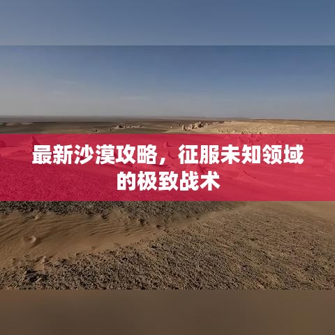 最新沙漠攻略，征服未知领域的极致战术