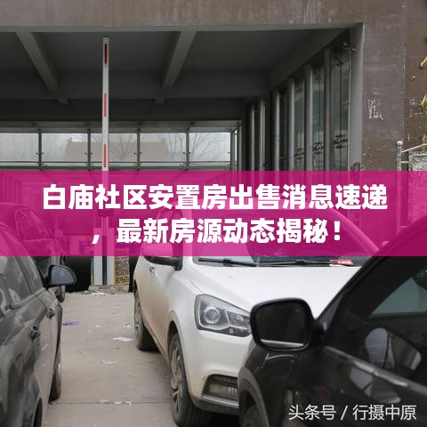 白庙社区安置房出售消息速递，最新房源动态揭秘！