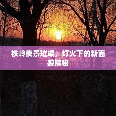 铁岭夜景璀璨，灯火下的新面貌探秘
