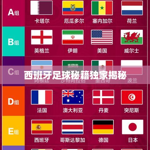 西班牙足球秘籍独家揭秘