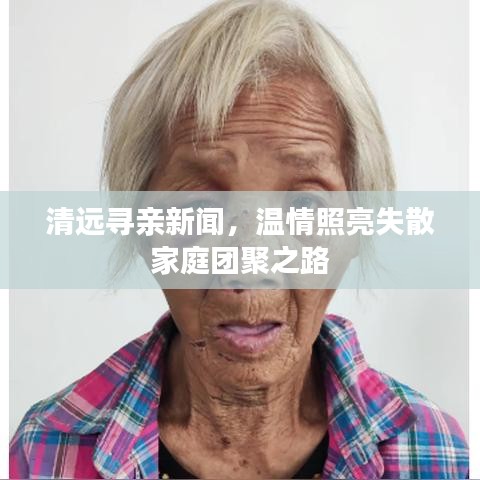 清远寻亲新闻，温情照亮失散家庭团聚之路