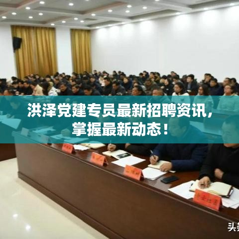 洪泽党建专员最新招聘资讯，掌握最新动态！