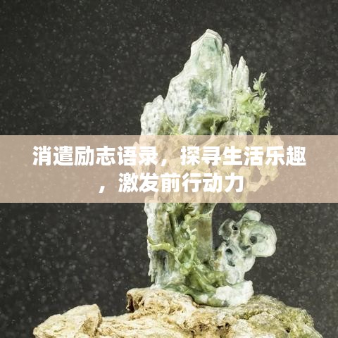 消遣励志语录，探寻生活乐趣，激发前行动力