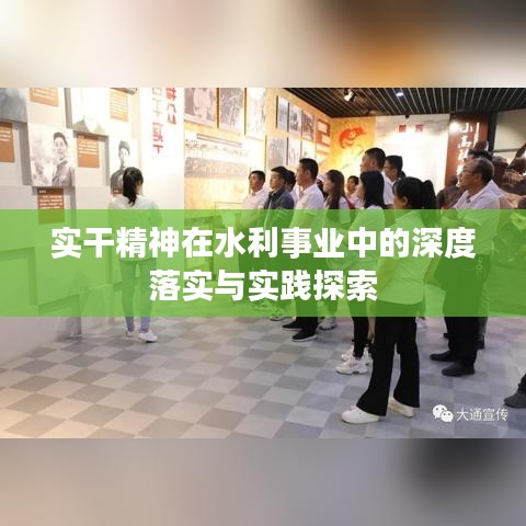 实干精神在水利事业中的深度落实与实践探索