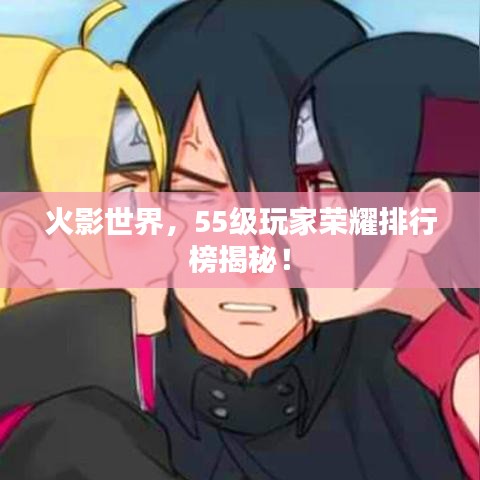 火影世界，55级玩家荣耀排行榜揭秘！