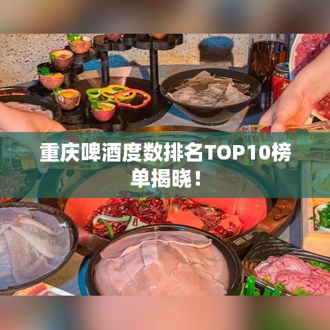 重庆啤酒度数排名TOP10榜单揭晓！