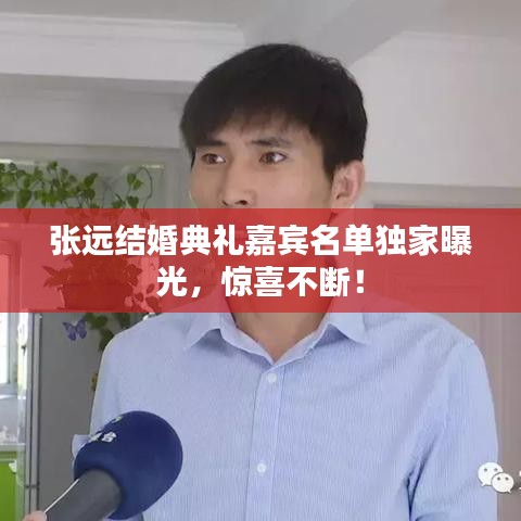 张远结婚典礼嘉宾名单独家曝光，惊喜不断！