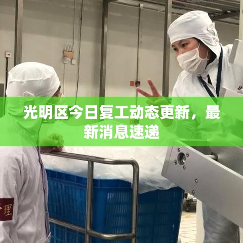 光明区今日复工动态更新，最新消息速递