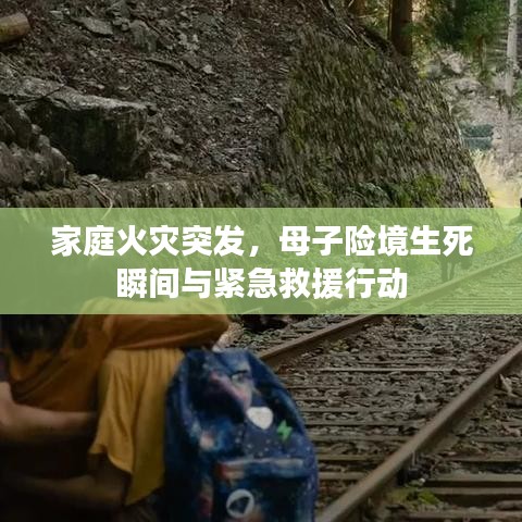 家庭火灾突发，母子险境生死瞬间与紧急救援行动