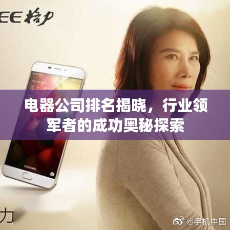 电器公司排名揭晓，行业领军者的成功奥秘探索