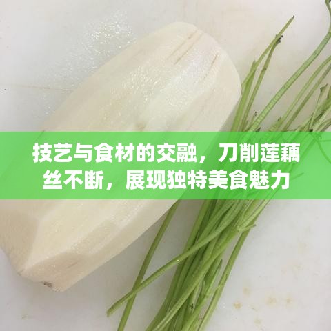 技艺与食材的交融，刀削莲藕丝不断，展现独特美食魅力