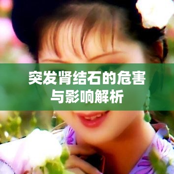 突发肾结石的危害与影响解析